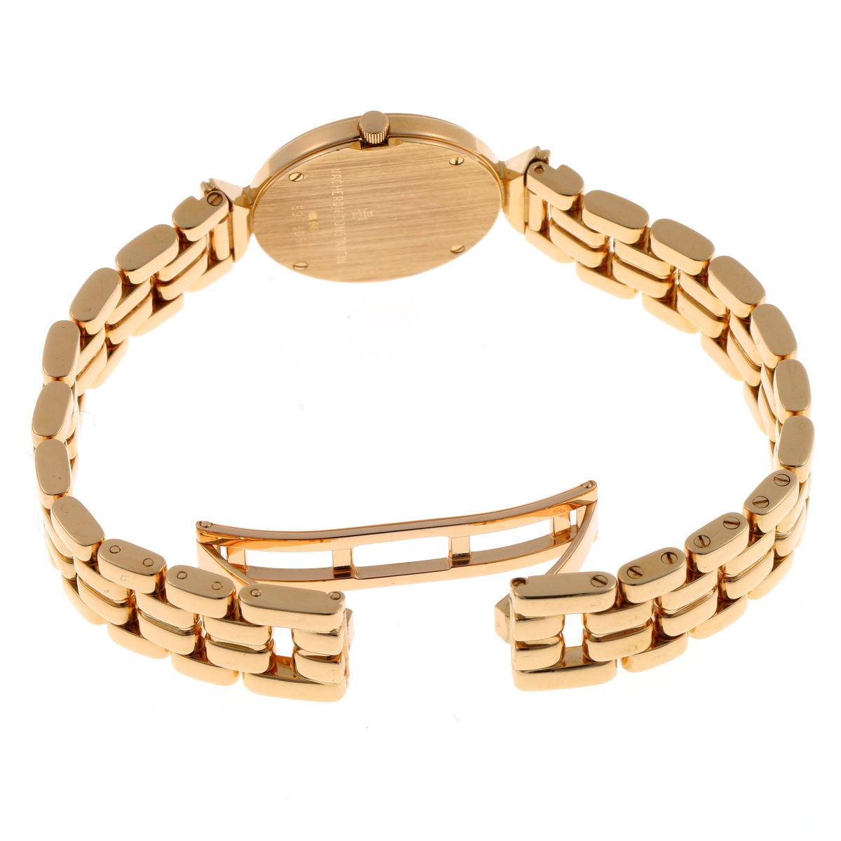 VACHERON CONSTANTIN ヴァシュロンコンスタンタン ラウンドウォッチ ダイヤ クォーツ 27532/110J 750YG レディース 時計 2310030