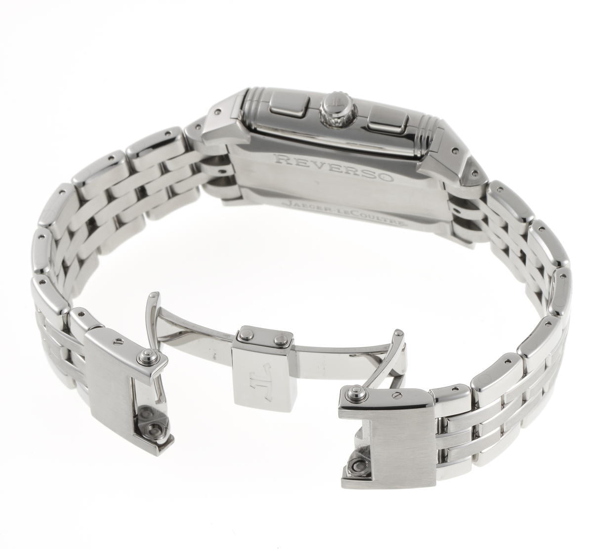 JAEGER-LECOULTRE ジャガールクルト レベルソ グランスポール クロノグラフ 手巻 Cal.859 295.8.59 SS メンズ 時計 2310287