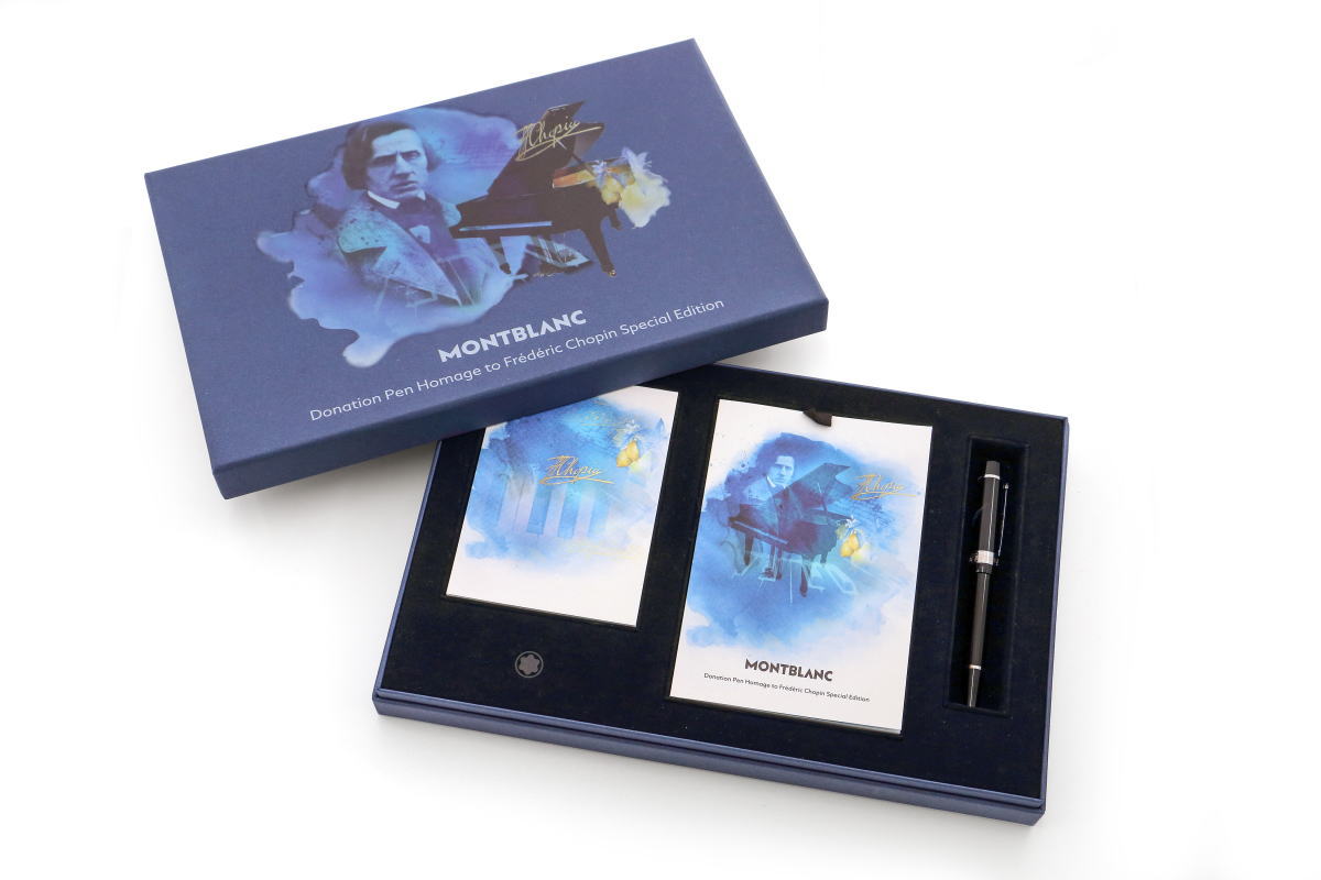 MONTBLANC モンブラン ドネーションペン フレデリック・ショパン スペシャルエディション 万年筆 ブラック 樹脂 / ペン先:K14 MB127639 2310360