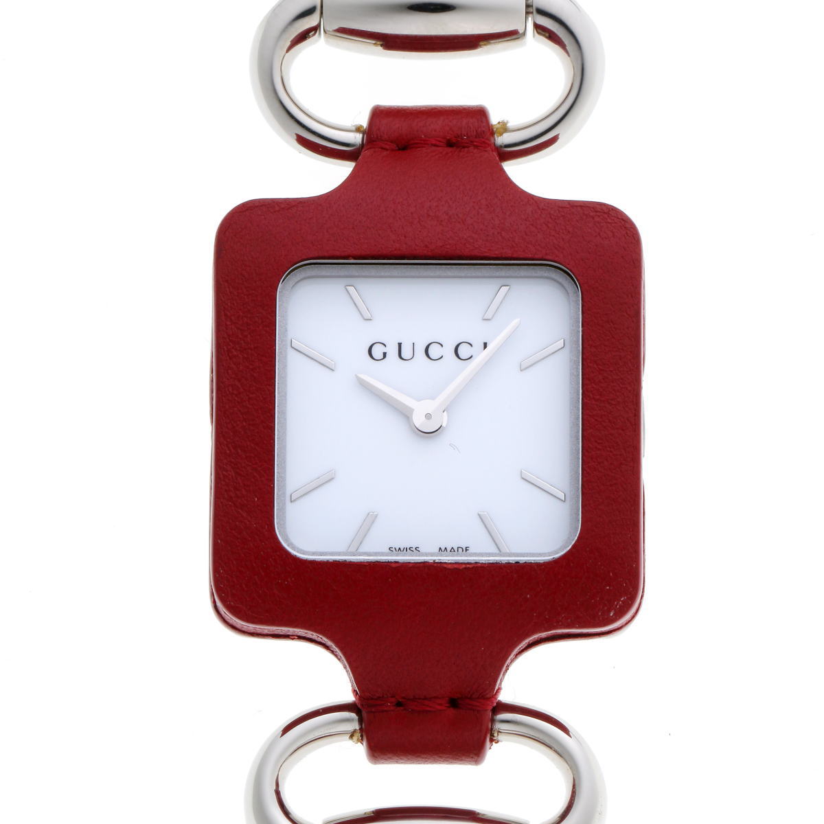 GUCCI グッチ 1921 クロシェット 提時計 クォーツ YA130418 SS