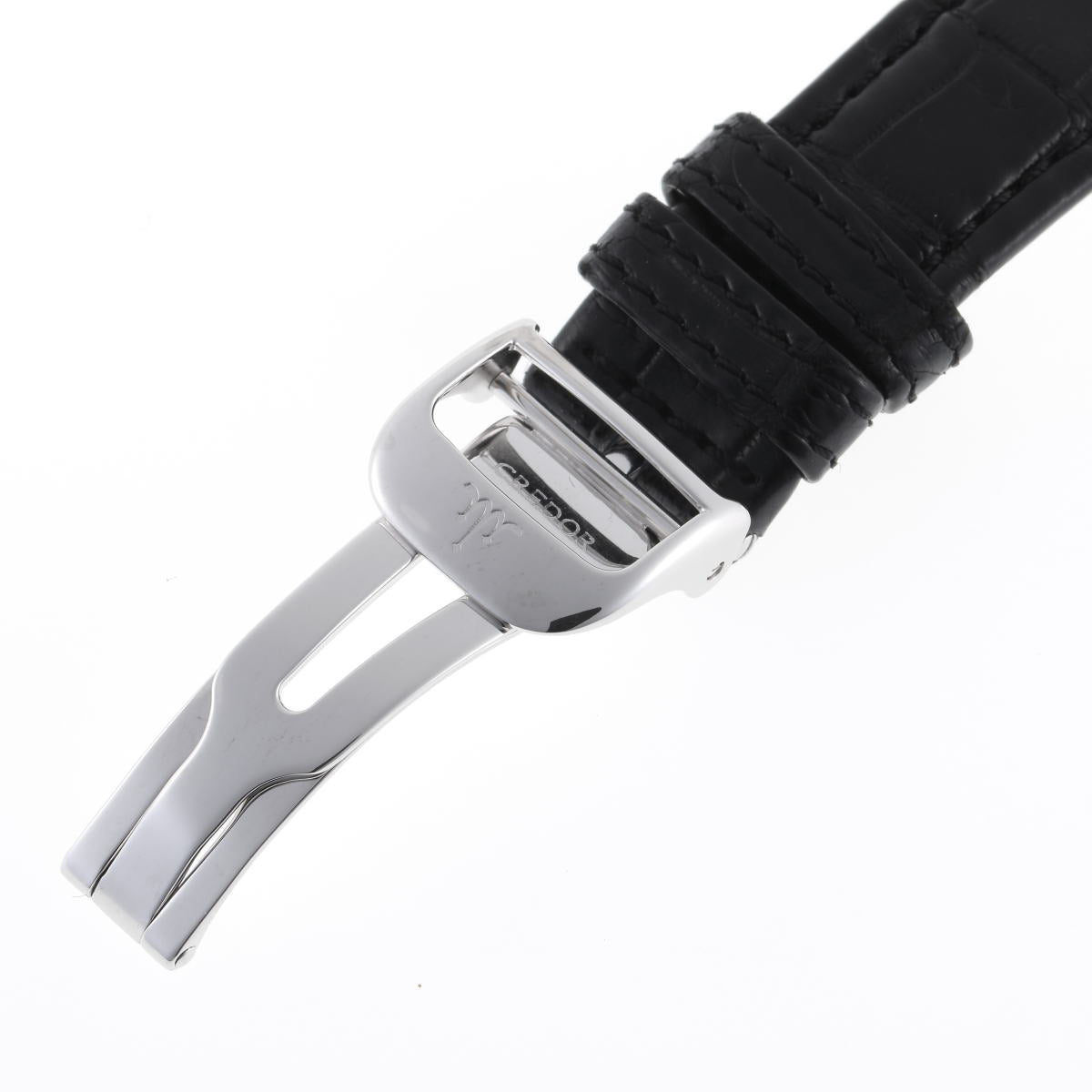 SEIKO セイコー クレドール ノード パワーリザーブ ダイヤ スプリングドライブ 手巻 GBLH997 / 7R88-0AG0 K18WG メンズ 時計 2410089