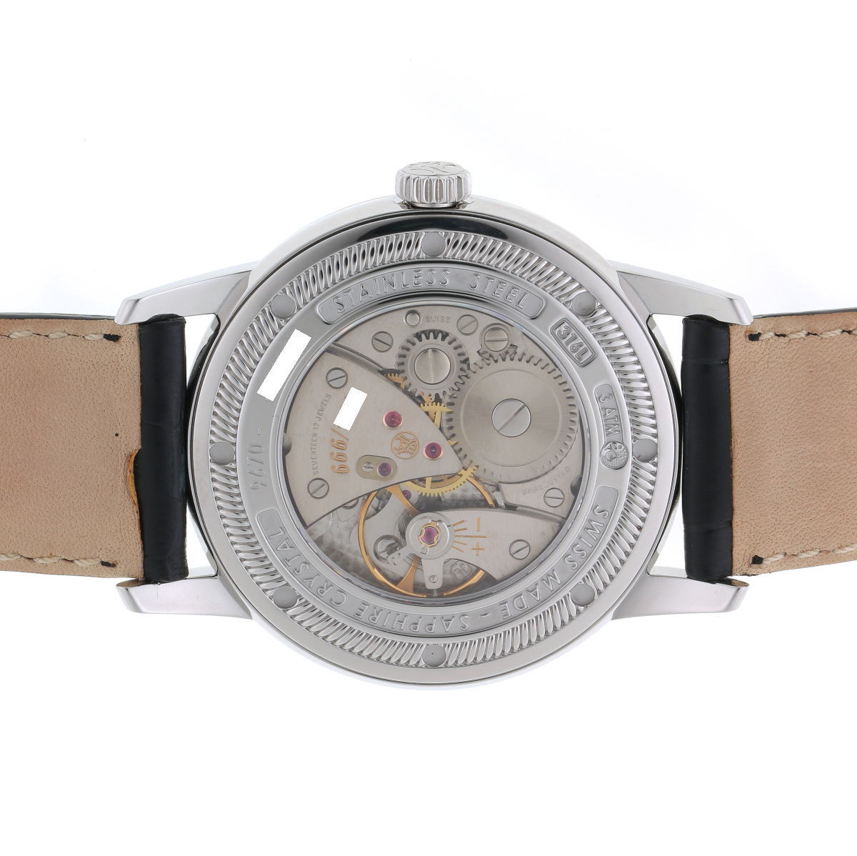 ARMAND NICOLET アルマンニコレ ラウンドウォッチ L10 O.H.M 手巻 Cal.FHF72 999本限定 9670A-AG-P670NR1 SS メンズ 時計 2410275