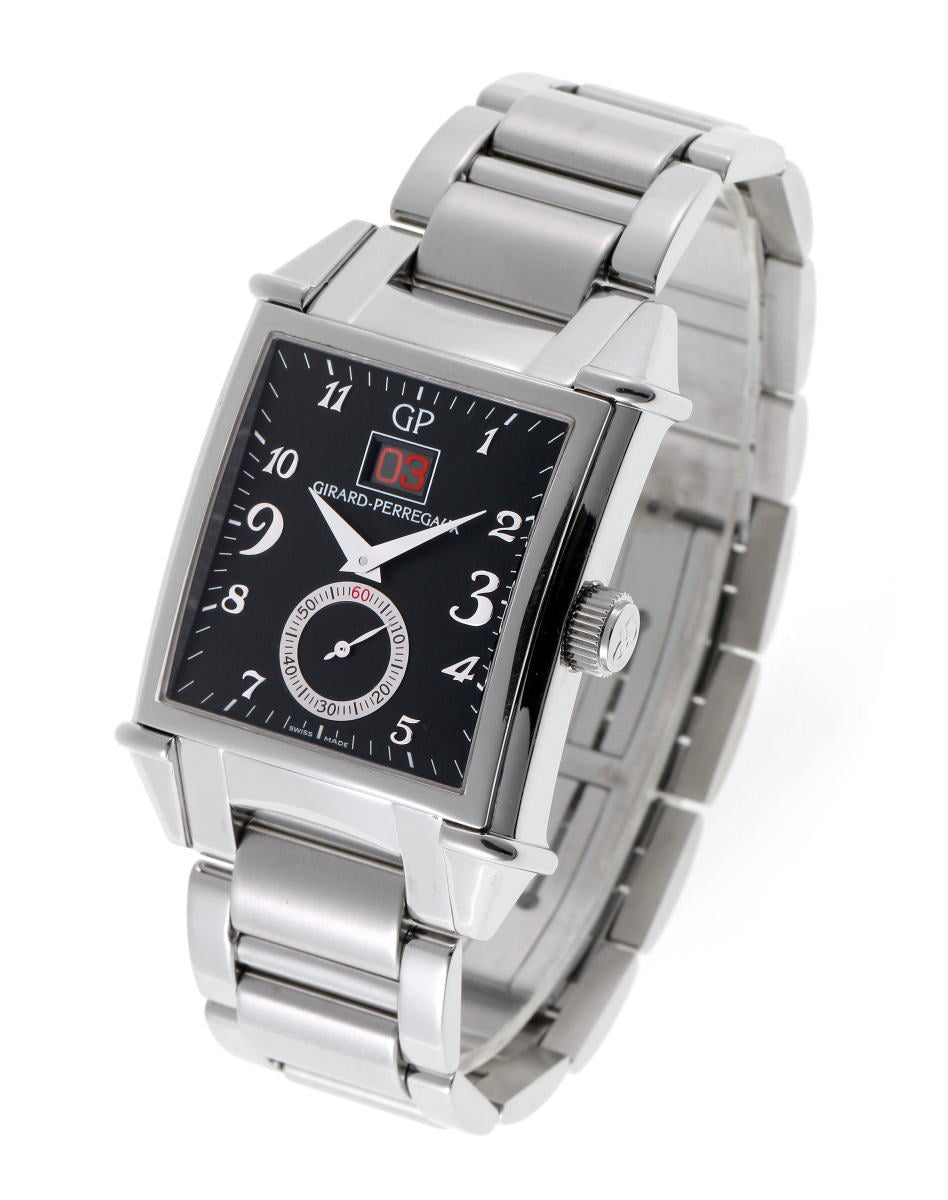 GIRARD-PERREGAUX ジラールペルゴ ヴィンテージ1945 キング ビッグデイト オートマチック Cal.3330 25805-11-621-1 SS メンズ 時計 2410285
