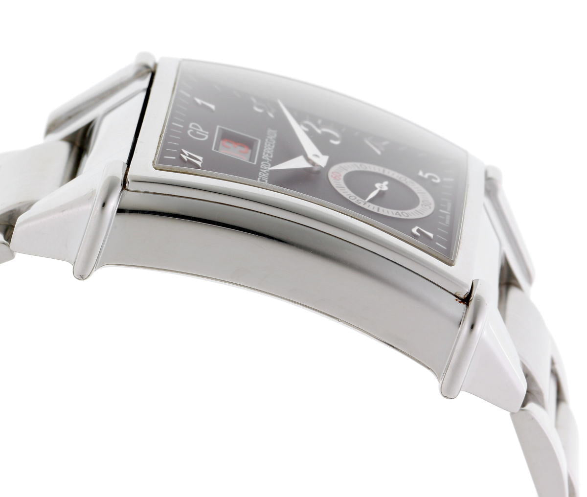 GIRARD-PERREGAUX ジラールペルゴ ヴィンテージ1945 キング ビッグデイト オートマチック Cal.3330 25805-11-621-1 SS メンズ 時計 2410285