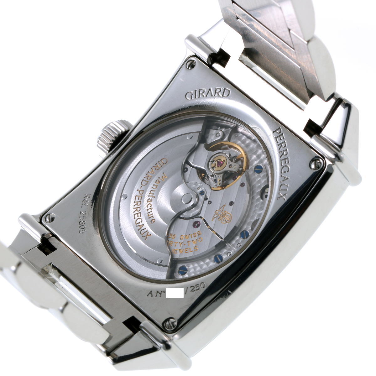 GIRARD-PERREGAUX ジラールペルゴ ヴィンテージ1945 キング ビッグデイト オートマチック Cal.3330 25805-11-621-1 SS メンズ 時計 2410285