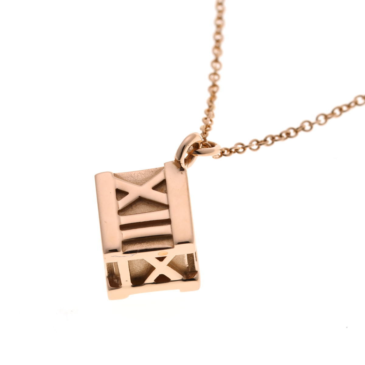 ティファニー アトラス キューブ Au750 ネックレス Tiffany & Co. ティファニー アトラス キューブ ネックレス