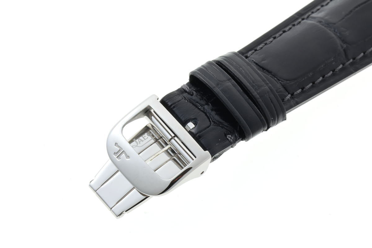JAEGER-LECOULTRE ジャガールクルト マスター ホームタイム オートマチック Cal.975 Q1628420 / 147.8.05.S SS メンズ 時計 2510212