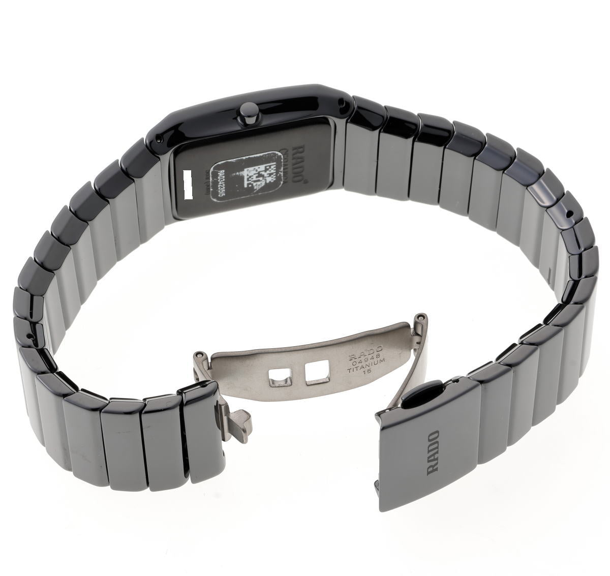 RADO ラドー セラミカ ウォッチ サークルダイヤ クォーツ R21702732 / 01.420.0702.3.073 CE / TI レディース 時計 2510257