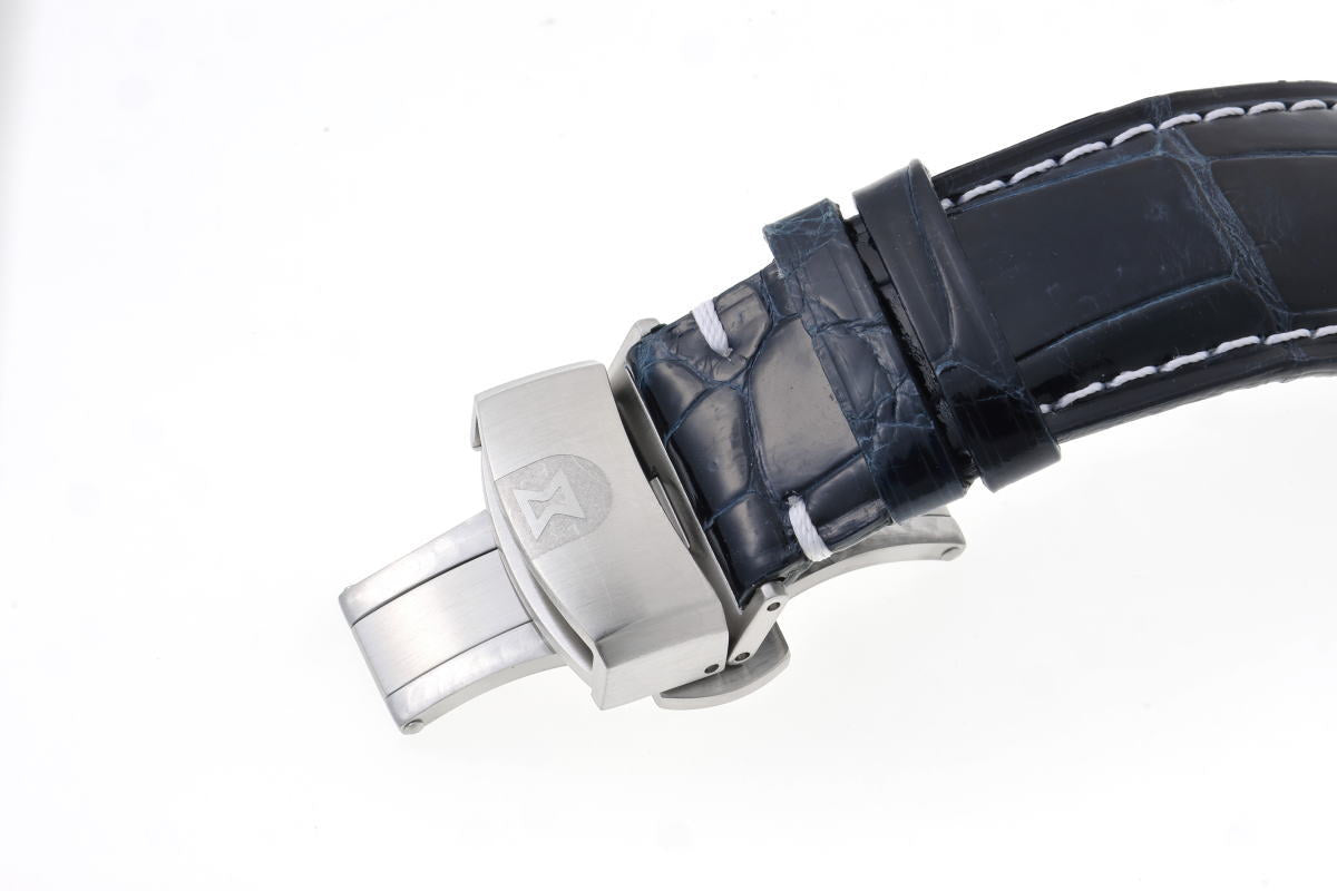 EDOX エドックス クロノオフショア1 クロノグラフ デイデイト オートマチック ※難あり 01122-3BU3-BUIN3-L SS / CE メンズ 時計 2610053