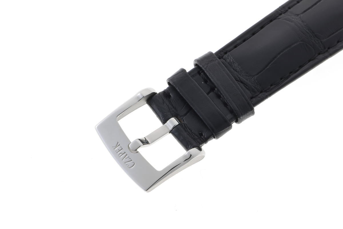 CZAPEK チャペック ケ・デ・ベルク ブラックエナメル S 手巻 Cal.SHX1 ファーストピース Black Enamel S SS メンズ 時計 2610065