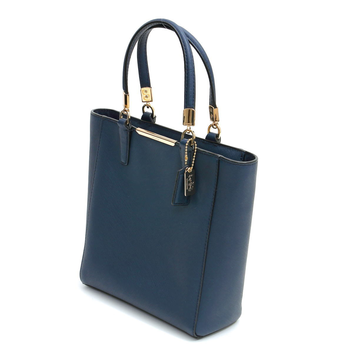 COACH ハンドバッグ ブルー/ネイビー