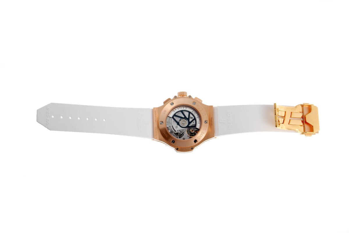 HUBLOT ウブロ ビッグバン ダイヤ オートマチック Cal.HUB4100 301.PE.230.RW.114 750PG / TI / CE / ラバー メンズ 時計 2220035