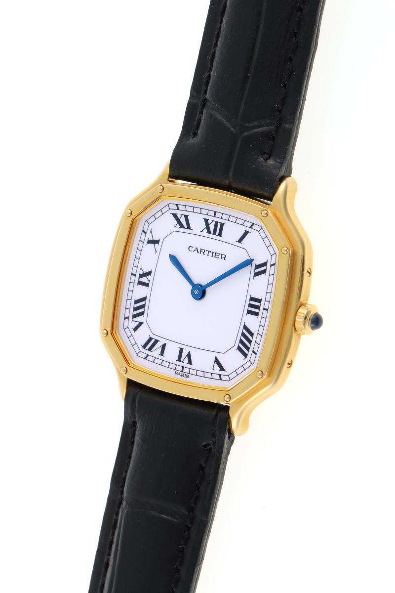 Cartier カルティエ トリアノン SM 手巻 - 750YG レディース 時計