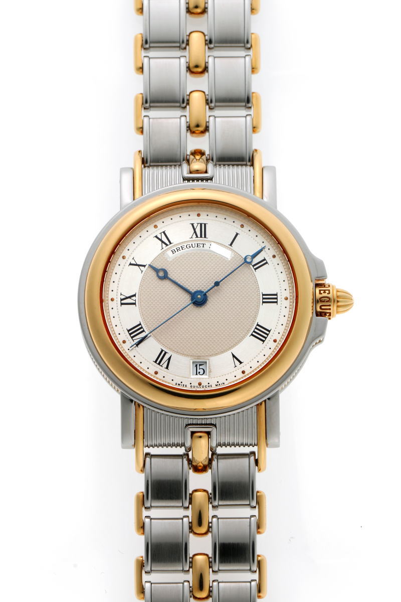 BREGUET ブレゲ マリーン ウォッチ オートマチック Cal.889/1 3400SA SS / YG メンズ 時計 2310183