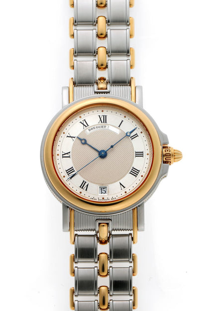 BREGUET ブレゲ マリーン ウォッチ オートマチック Cal.889/1 3400SA SS / YG メンズ 時計 2310183
