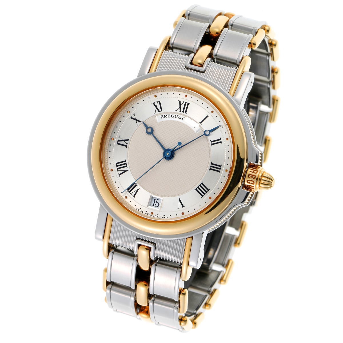 BREGUET ブレゲ マリーン ウォッチ オートマチック Cal.889/1 3400SA SS / YG メンズ 時計 2310183