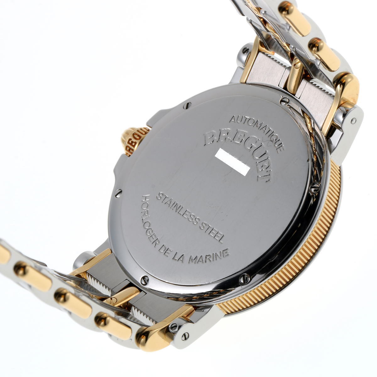 BREGUET ブレゲ マリーン ウォッチ オートマチック Cal.889/1 3400SA SS / YG メンズ 時計 2310183