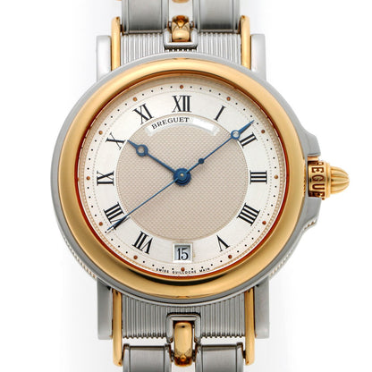 BREGUET ブレゲ マリーン ウォッチ オートマチック Cal.889/1 3400SA SS / YG メンズ 時計 2310183