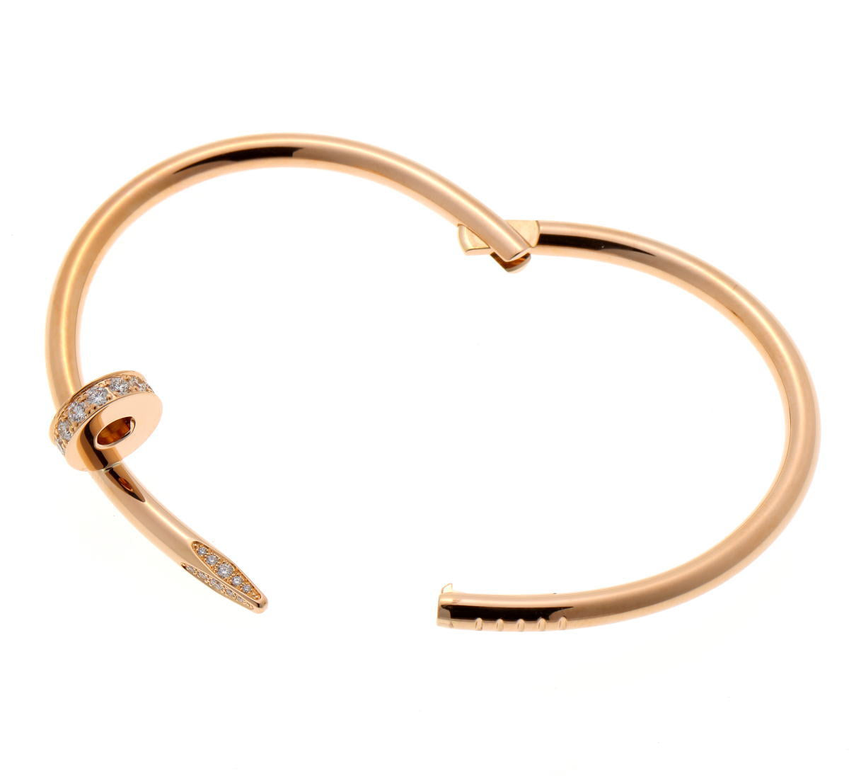 Cartier カルティエ ジュスト アン クル ダイヤ #15 ブレスレット