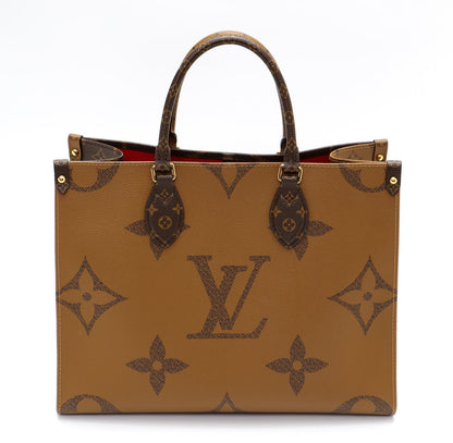 Louis Vuitton ルイヴィトン オンザゴー MM 2WAY ショルダー トートバッグ モノグラム ジャイアントリバース M45321 2400192