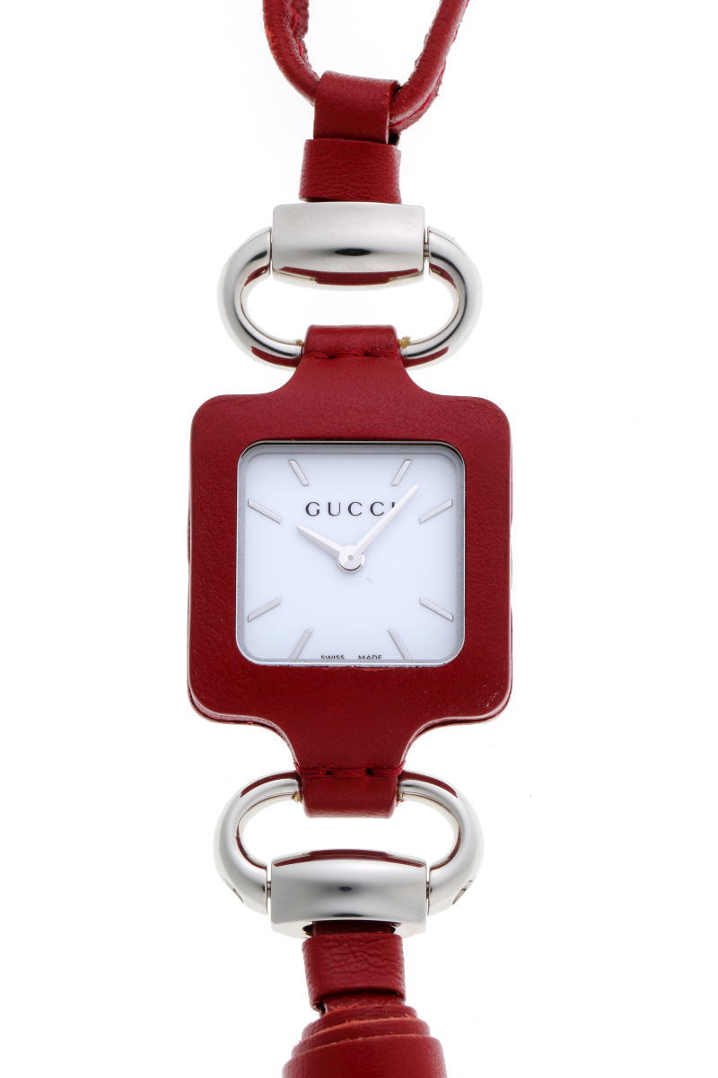 GUCCI グッチ 1921 クロシェット 提時計 クォーツ YA130418 SS