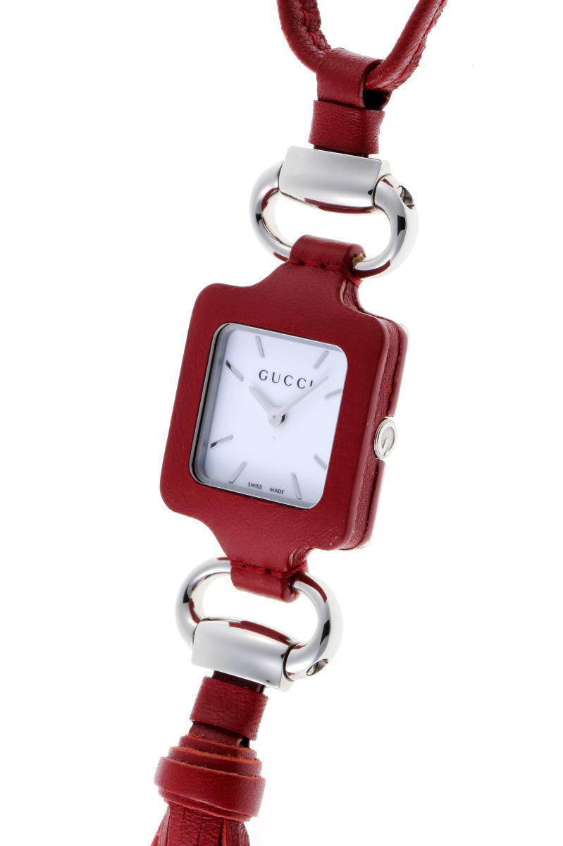 GUCCI グッチ 1921 クロシェット 提時計 クォーツ YA130418 SS