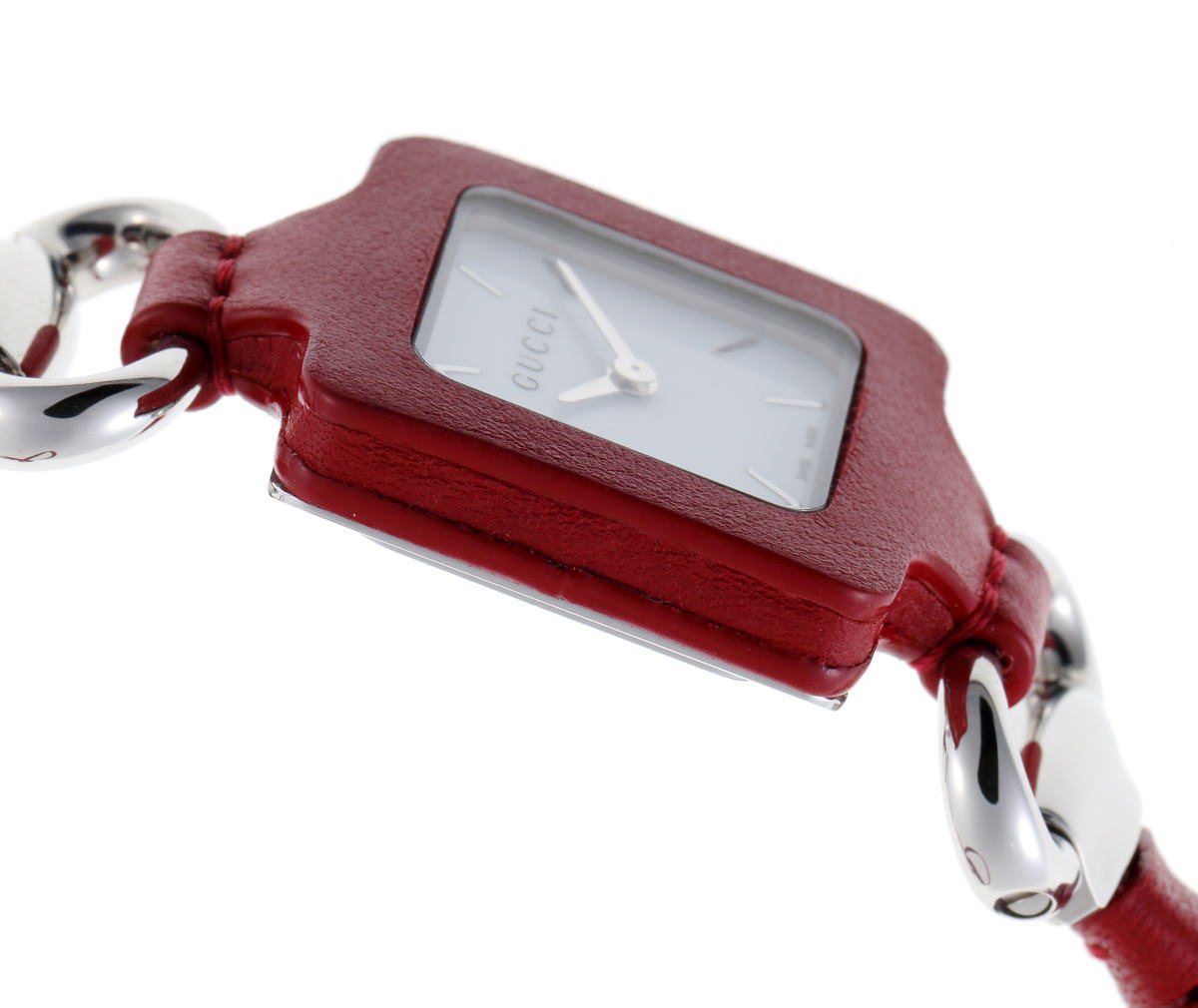 GUCCI グッチ 1921 クロシェット 提時計 クォーツ YA130418 SS