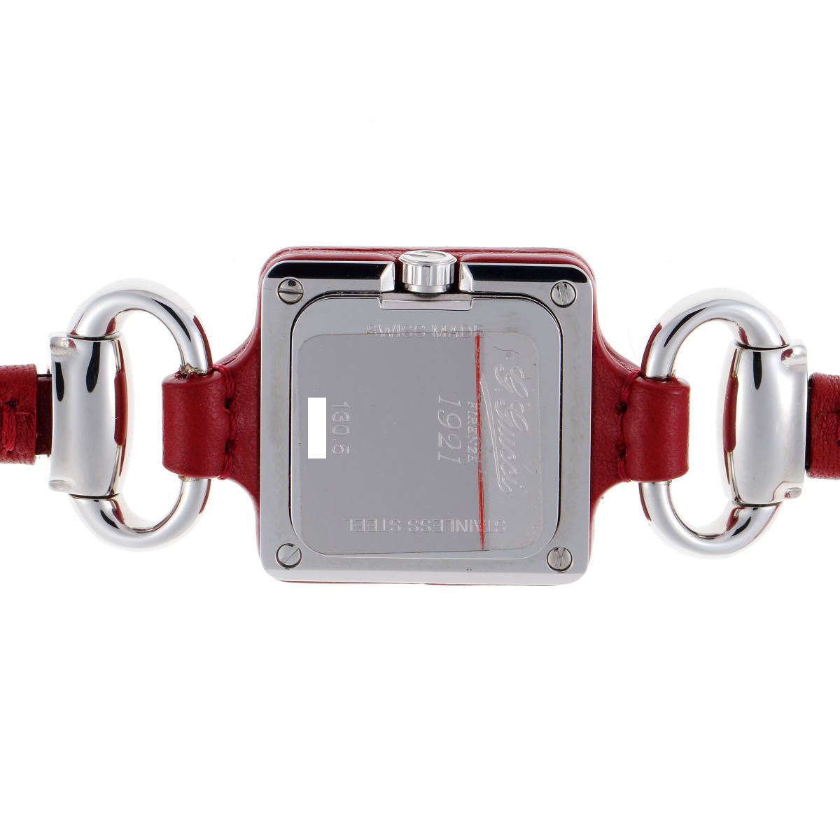 GUCCI グッチ 1921 クロシェット 提時計 クォーツ YA130418 SS