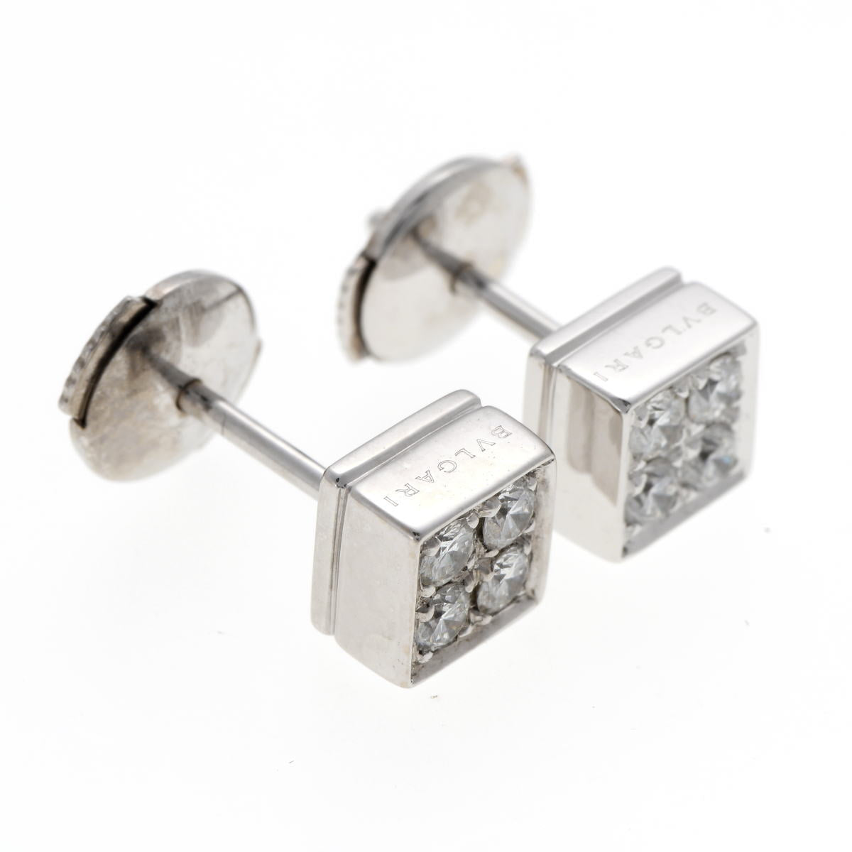 ブルガリ(BVLGARI) ルチア・ピアスダイヤモンド750WG