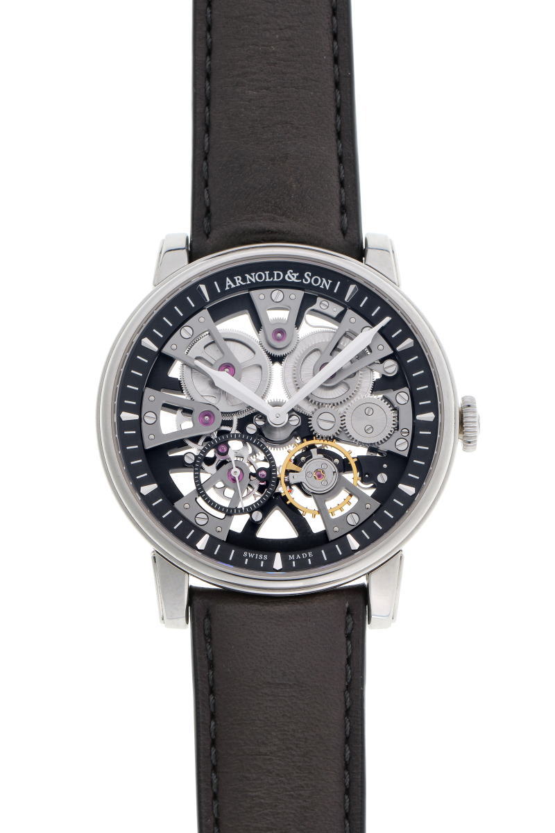 ARNOLD & SON アーノルド＆サン ネビュラ 41.5 スチール 手巻 Cal