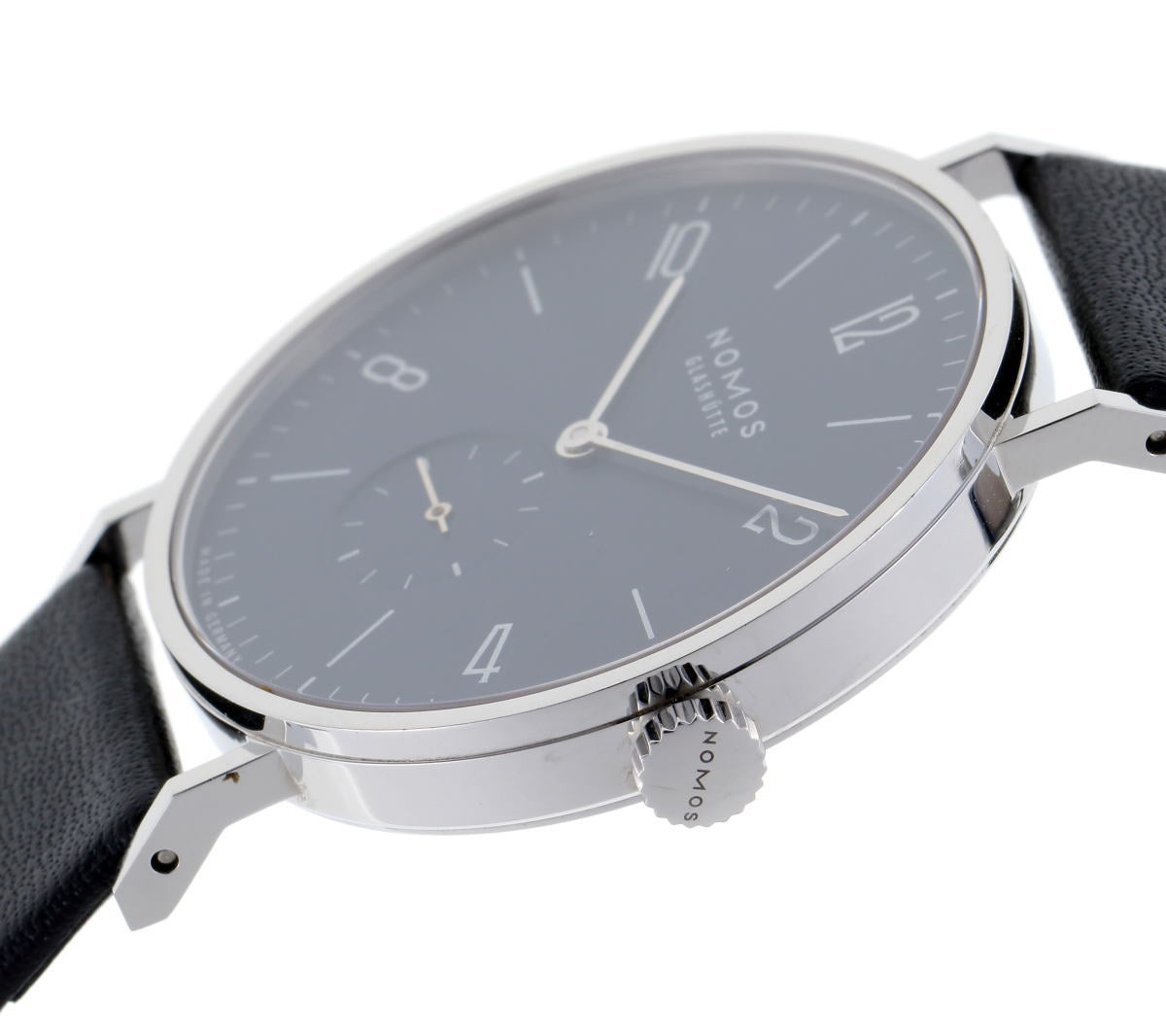 NOMOS ノモス タンジェント 38 ミッドナイトブルー 手巻 Cal.アルファ TN1A1BL238 SS メンズ 時計 2410090