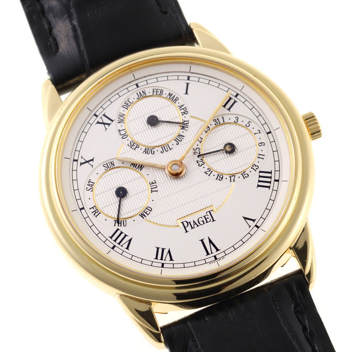 PIAGET ピアジェ グベナー トリプルカレンダー オートマチック Cal.8530 15959 750YG メンズ 時計 2410093