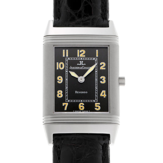 JAEGER-LECOULTRE ジャガールクルト レベルソ クラシック シャドウ 手巻 Cal.846/1 251.8.86 SS メンズ 時計 2410142