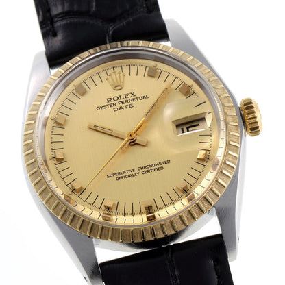 ROLEX ロレックス オイスター パーペチュアル デイト オートマチック　Cal.1570 Ref.1505 SS / YG メンズ 時計 2410146