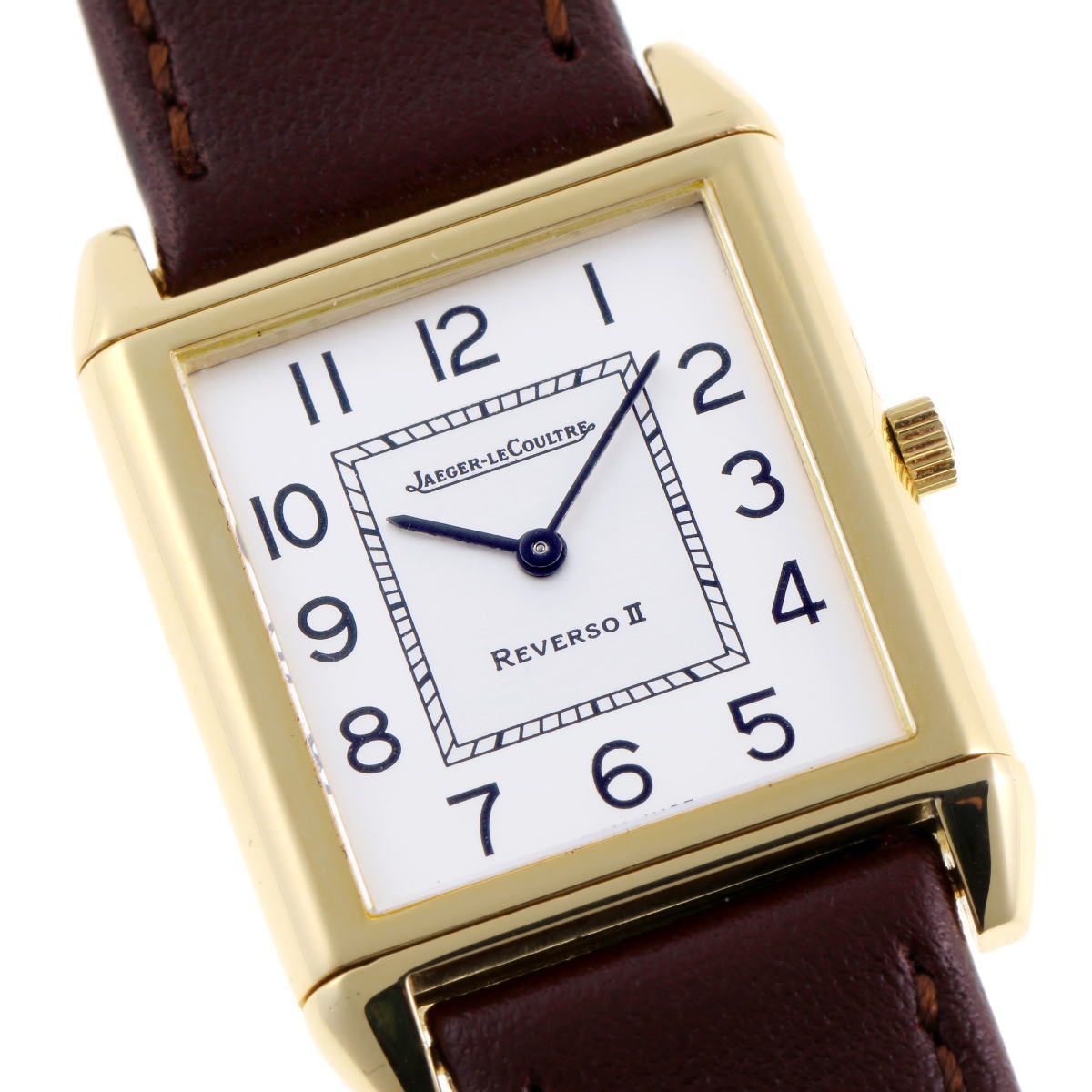 JAEGER-LECOULTRE ジャガールクルト レベルソ Ⅱ 手巻 Ref.1410031 750YG ボーイズ 時計 2410170