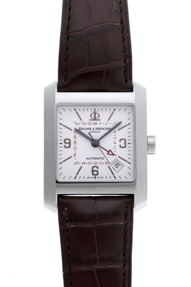 BAUME＆MERCIER ボーム＆メルシエ ハンプトン GMT オートマチック M0A08685 SS メンズ 時計 2410178