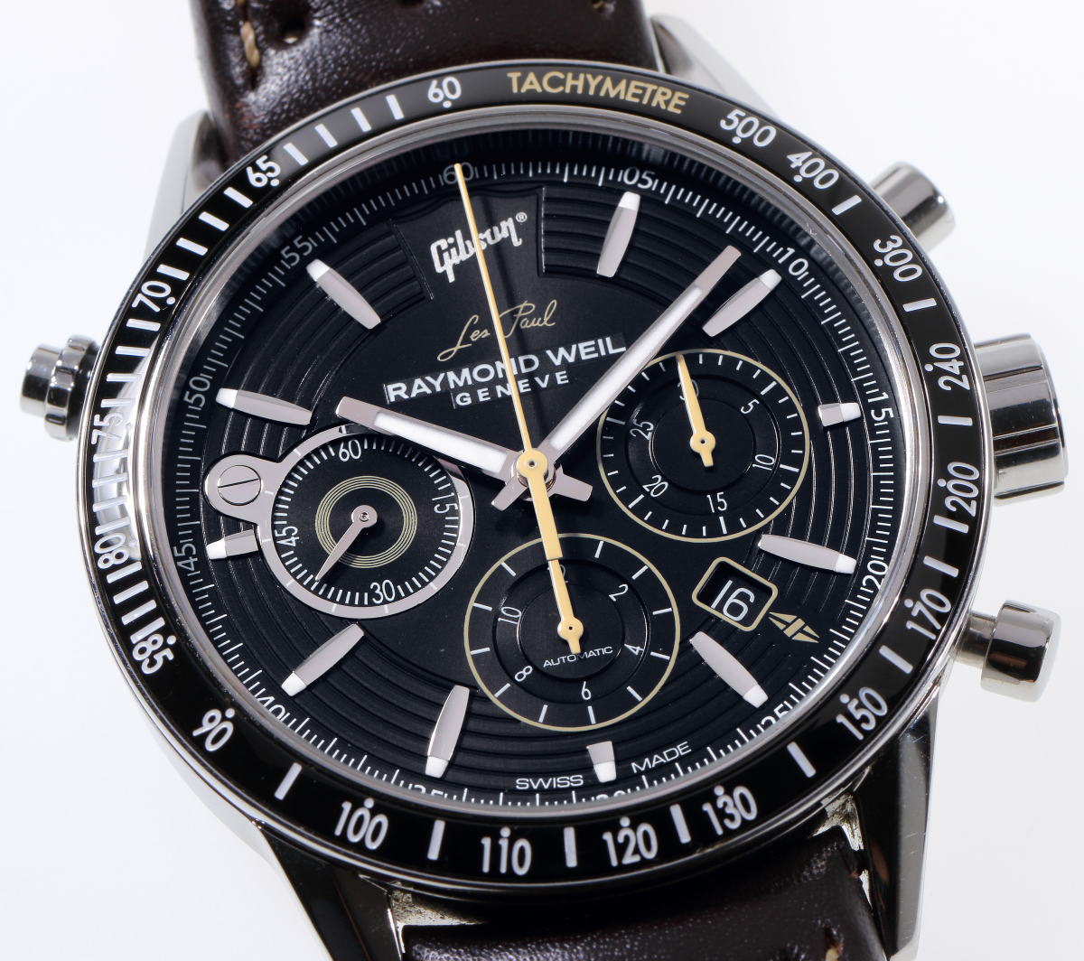 RAYMOND WEIL レイモンドウェイル フリーランサー クロノグラフ ギブソン限定  オートマチック Cal.RW5010 7740-STC-LPAUL SS メンズ 時計 2410184