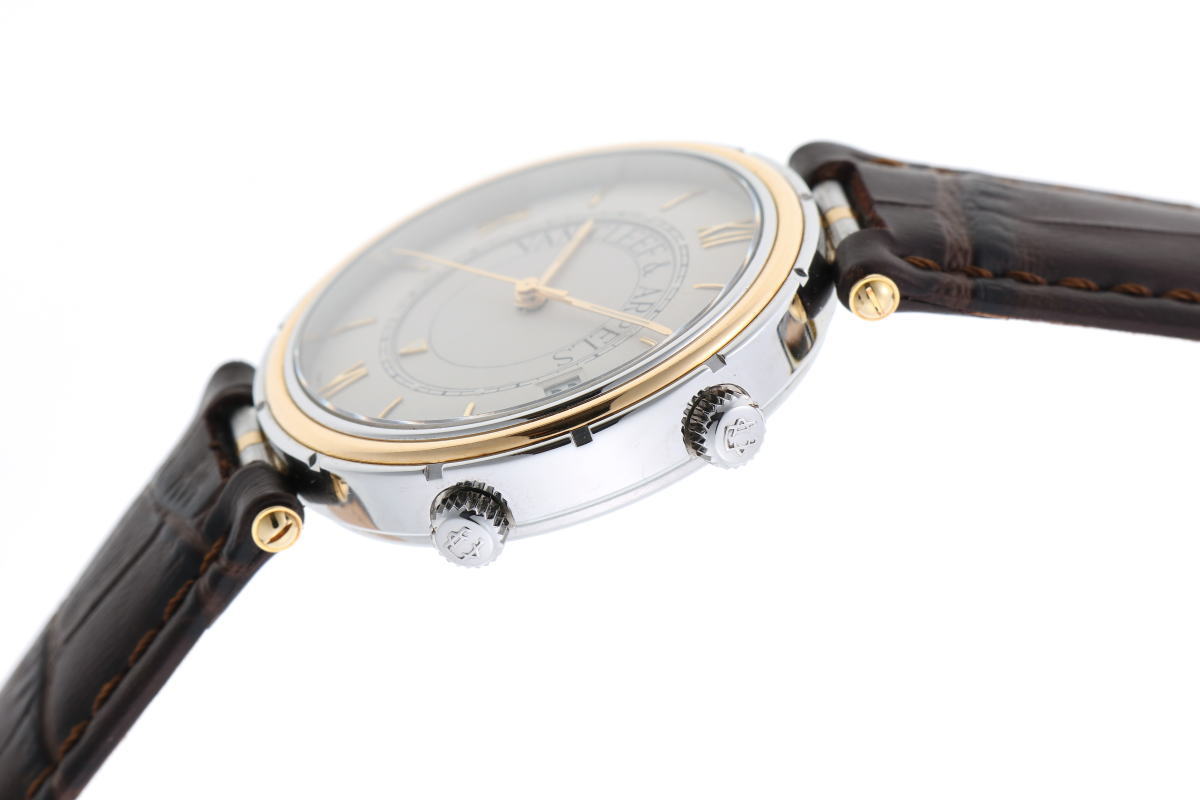 Van Cleef & Arpels  ヴァンクリーフ&アーペル スポーツ1 メメント アラーム 手巻 423 003 SS / YG メンズ 時計 2410191