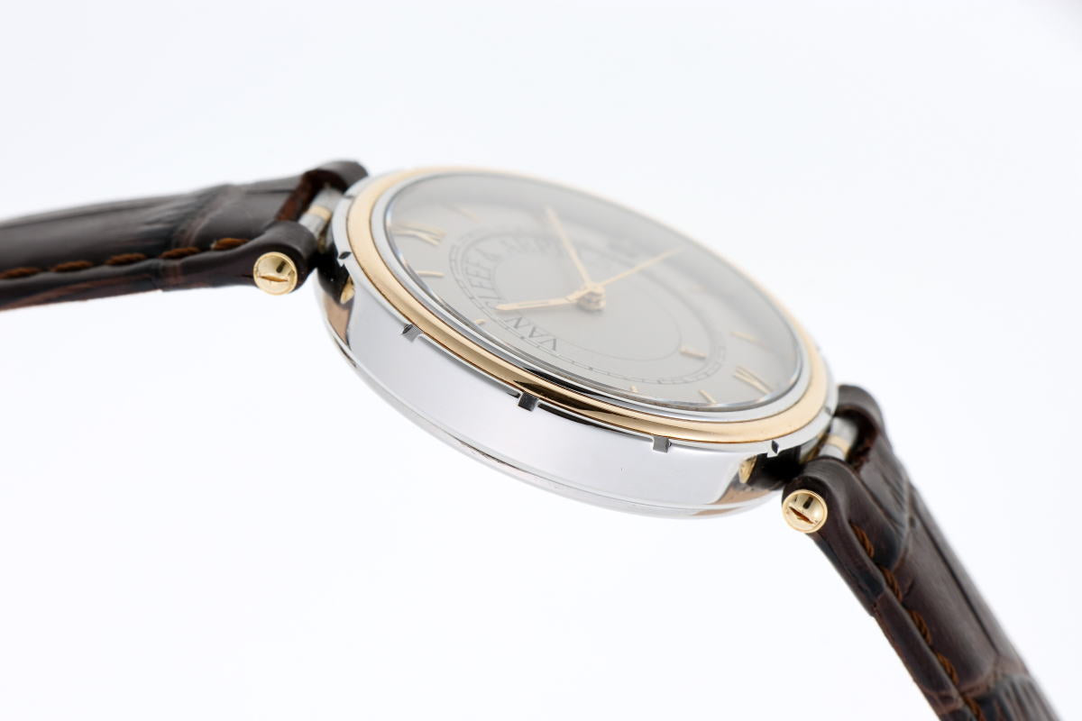 Van Cleef & Arpels  ヴァンクリーフ&アーペル スポーツ1 メメント アラーム 手巻 423 003 SS / YG メンズ 時計 2410191