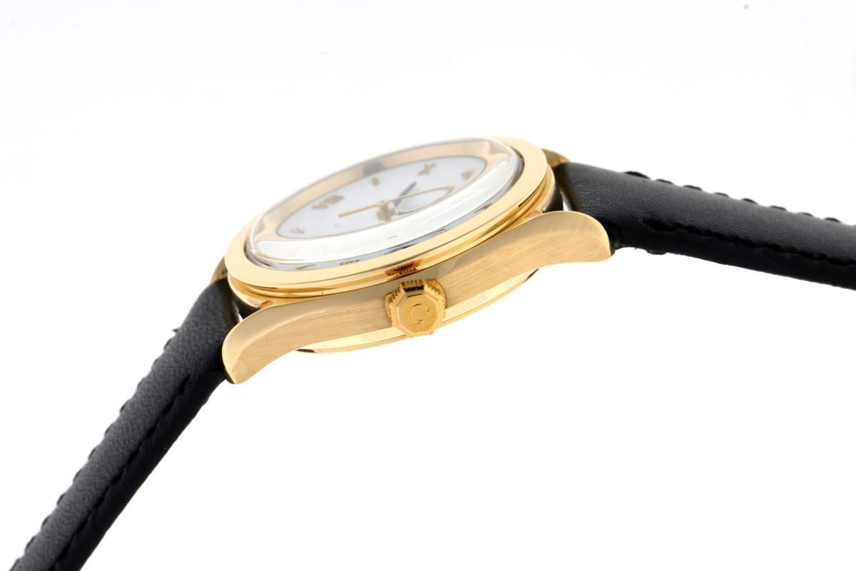 OMEGA オメガ クラシック 天賞堂111周年記念モデル オートマチック Cal.2681 566.0285 750YG レディース 時計 2410195