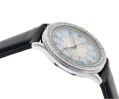 LONGINES ロンジン アワーアングル リンドバーグ ハンターケース オートマチック Cal.L989.2 989.5215 SS メンズ 時計 2410219