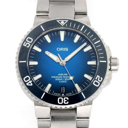 ORIS オリス アクイス デイト キャリバー400 オートマチック 01.400.7763.4135 SS メンズ 時計 2410230