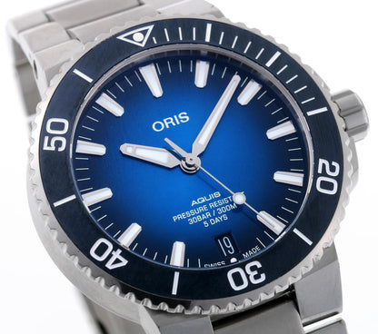 ORIS オリス アクイス デイト キャリバー400 オートマチック 01.400.7763.4135 SS メンズ 時計 2410230