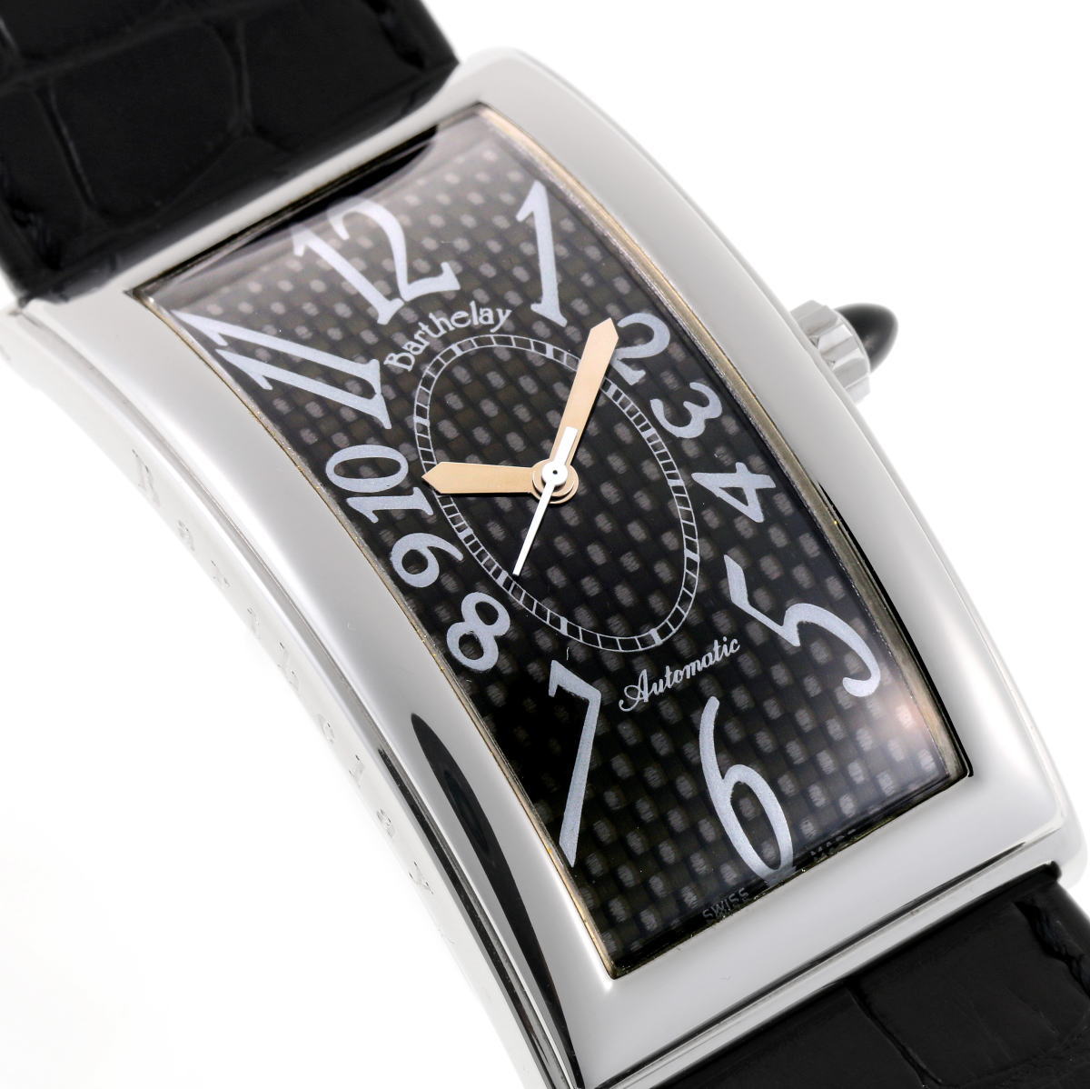 Barthelay バルトレー B09　レクタンギュラー クォーツ 2004209 SS メンズ 時計 2500134