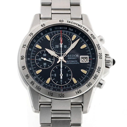 SEIKO セイコー クレドール フェニックス クロノグラフ オートマチック GCBP995 / 6S78-0A10 SS メンズ 時計 2410287