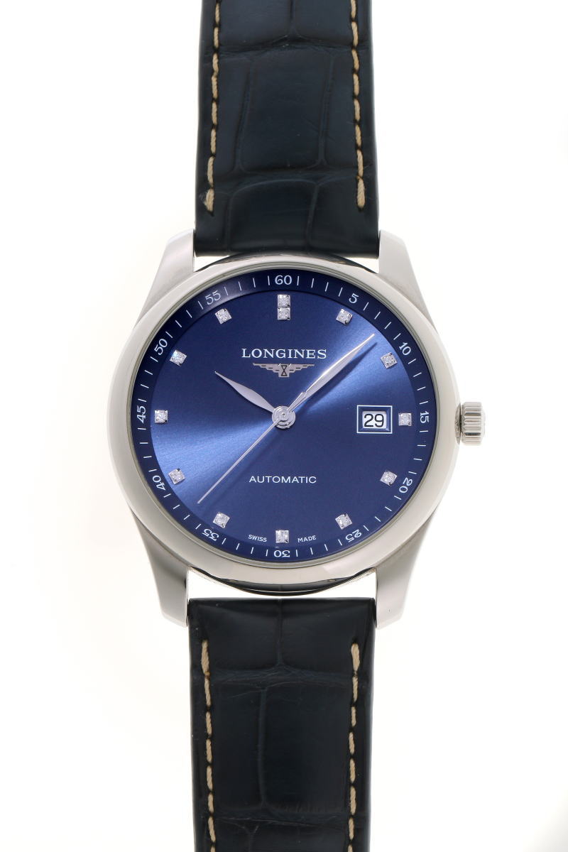 LONGINES ロンジン マスターコレクション ダイヤ オートマチック Cal.L888.2 L2.793.4.97.2 SS メンズ 時計 2410290