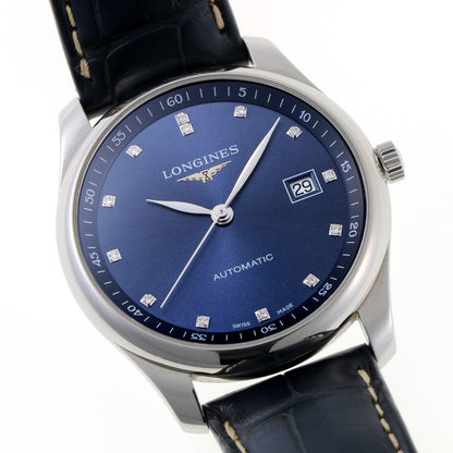 LONGINES ロンジン マスターコレクション ダイヤ オートマチック Cal.L888.2 L2.793.4.97.2 SS メンズ 時計 2410290