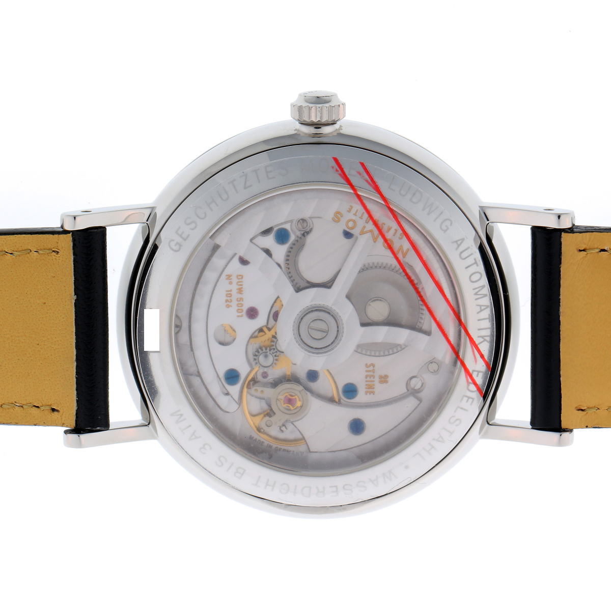 NOMOS ノモス ラドウィッグ オートマチック Cal.DUW5001 LD1E2W2 SS メンズ 時計 2410295