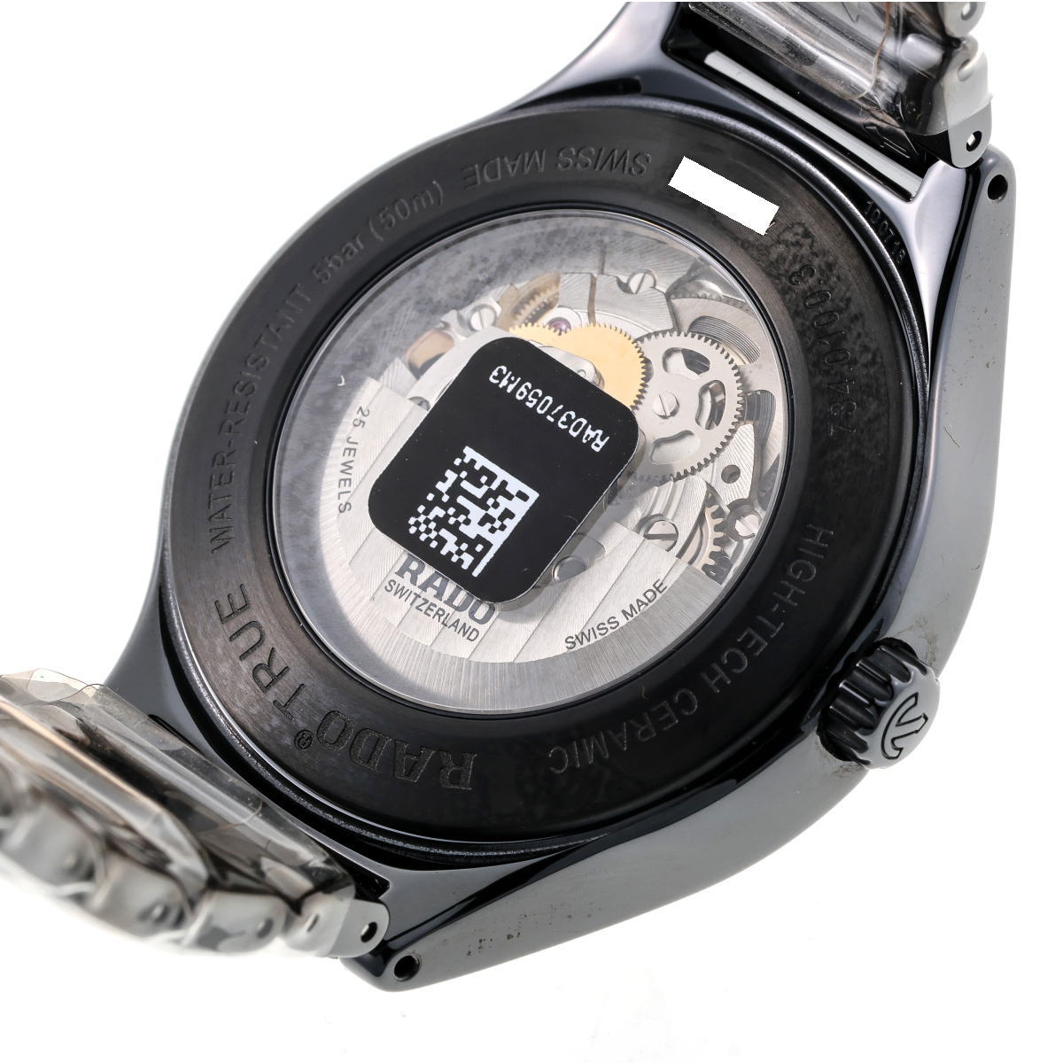 RADO ラドー トゥルー オープンハート オートマチック R27100912 / 734.0100.3 CE / TI メンズ 時計 2410322