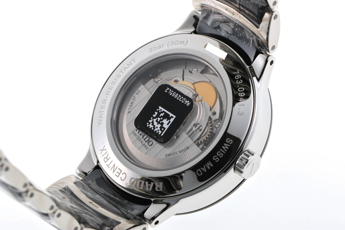 RADO ラドー セントリックス ダイヤ オートマチック R30941702 / 763.0941.3 SS / CE メンズ 時計 2410329
